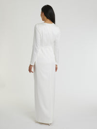 BLANC CASSE ROBE LONGUE ML