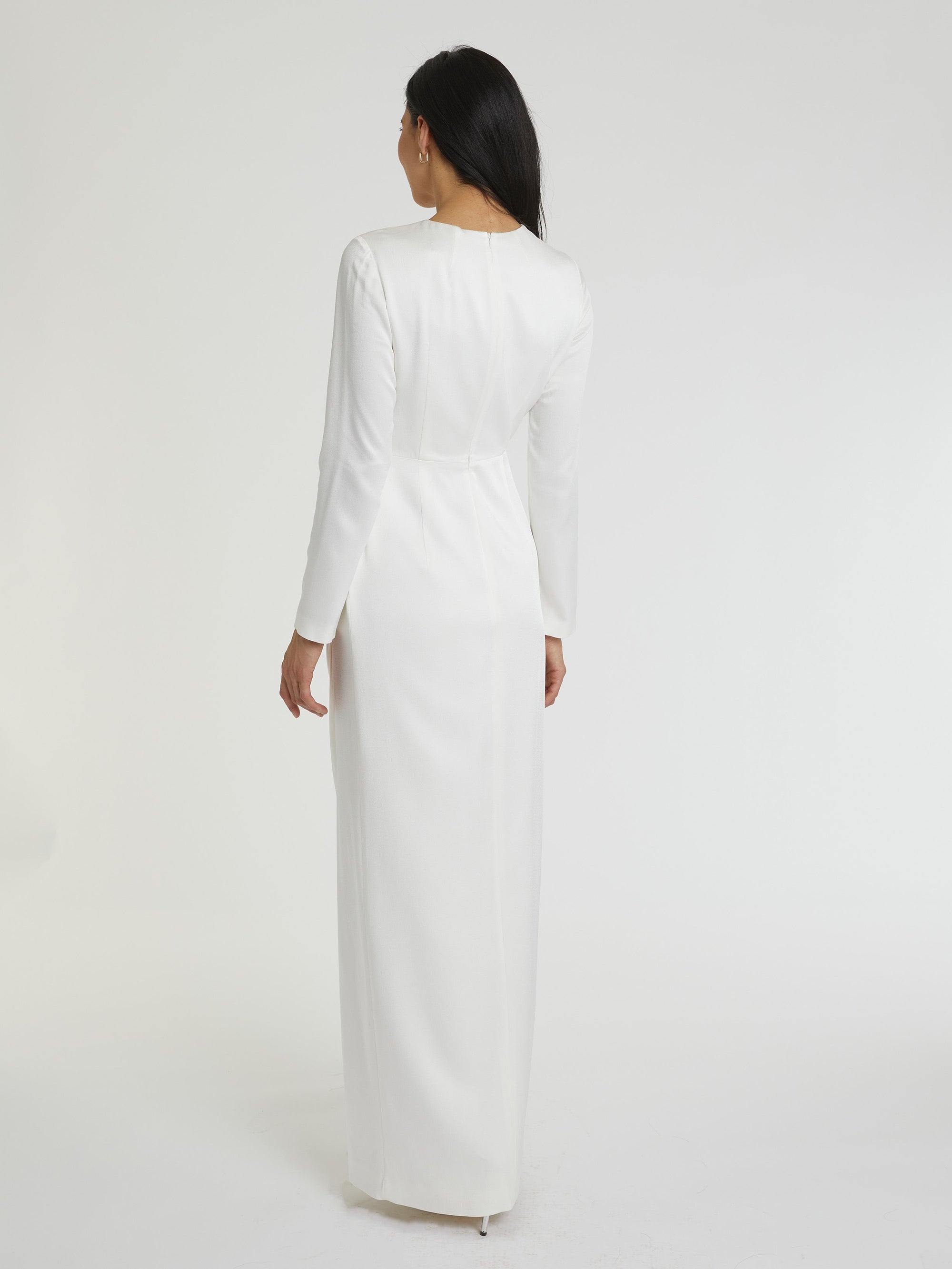 BLANC CASSE ROBE LONGUE ML
