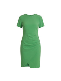 Robe à manches courtes - Vert
