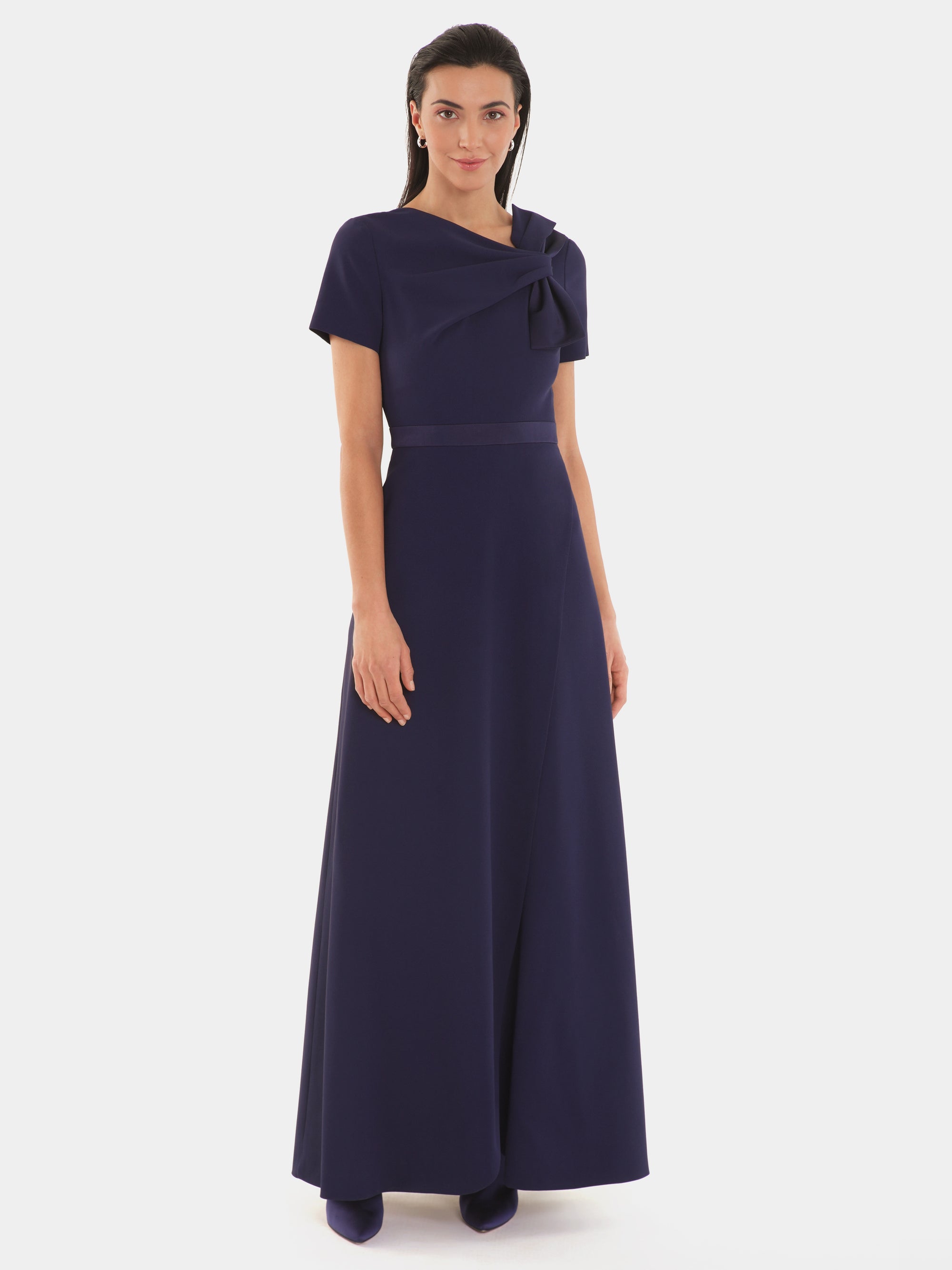 INDIGO ROBE LONGUE MC