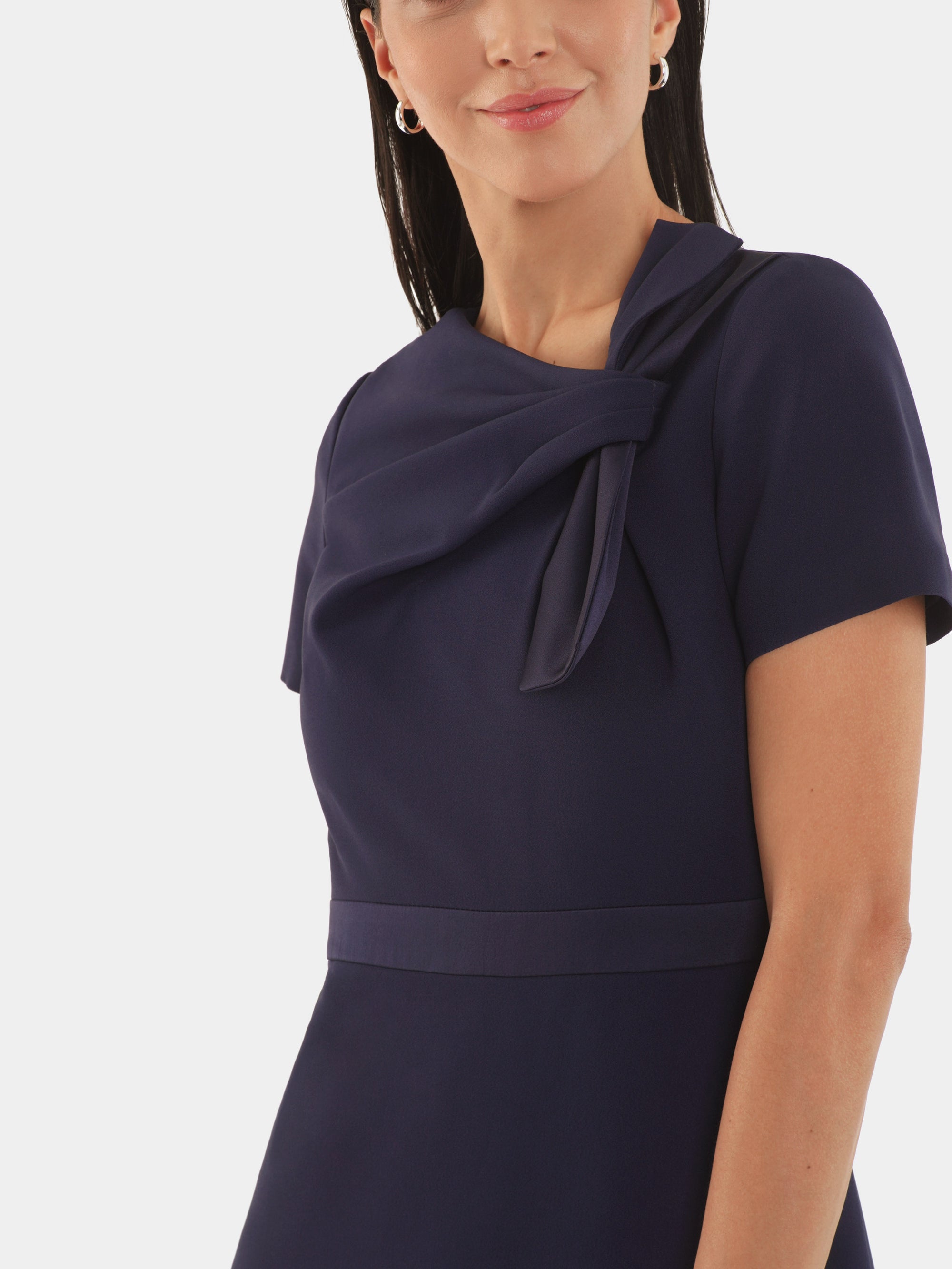 INDIGO ROBE LONGUE MC