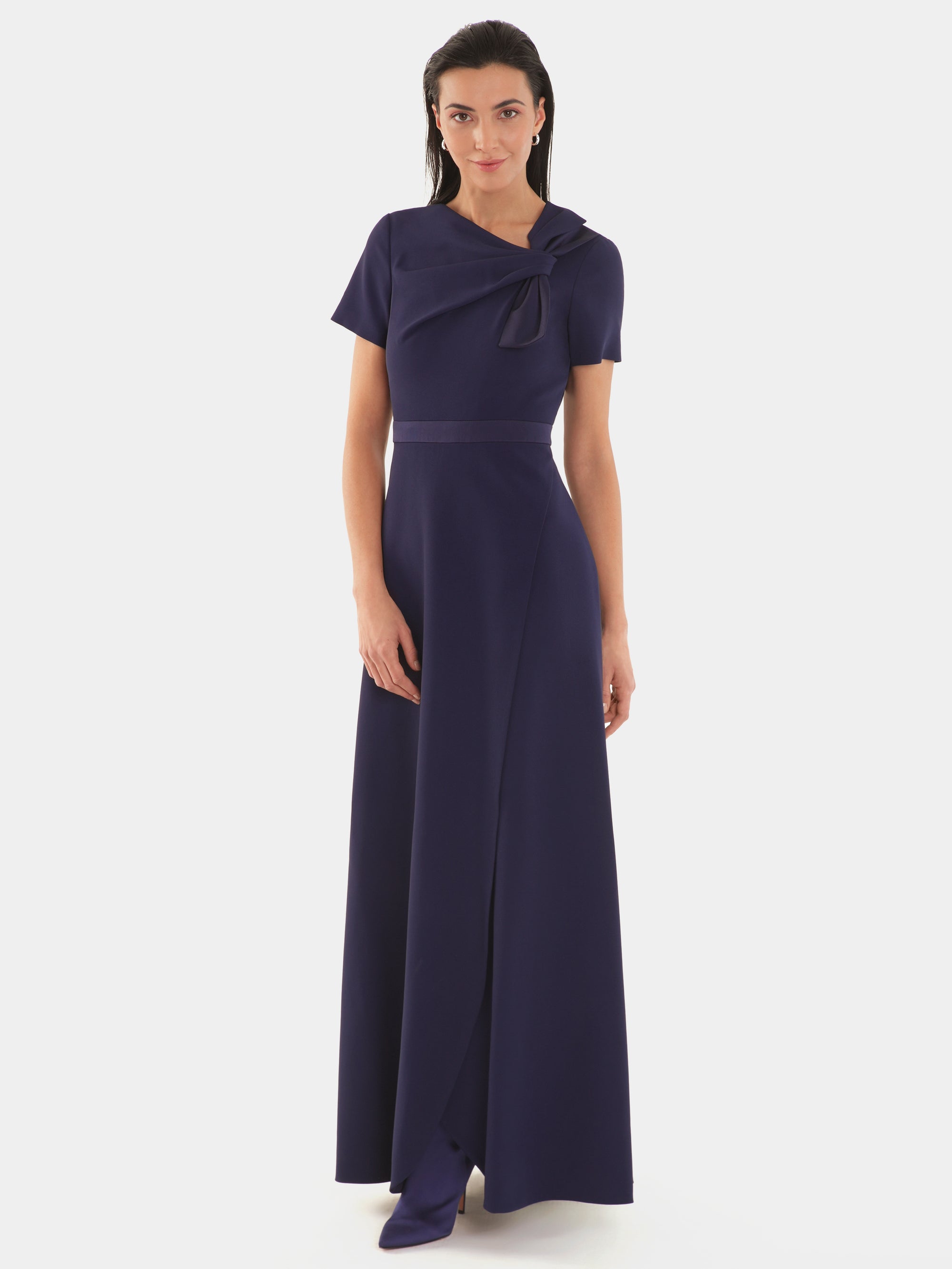INDIGO ROBE LONGUE MC