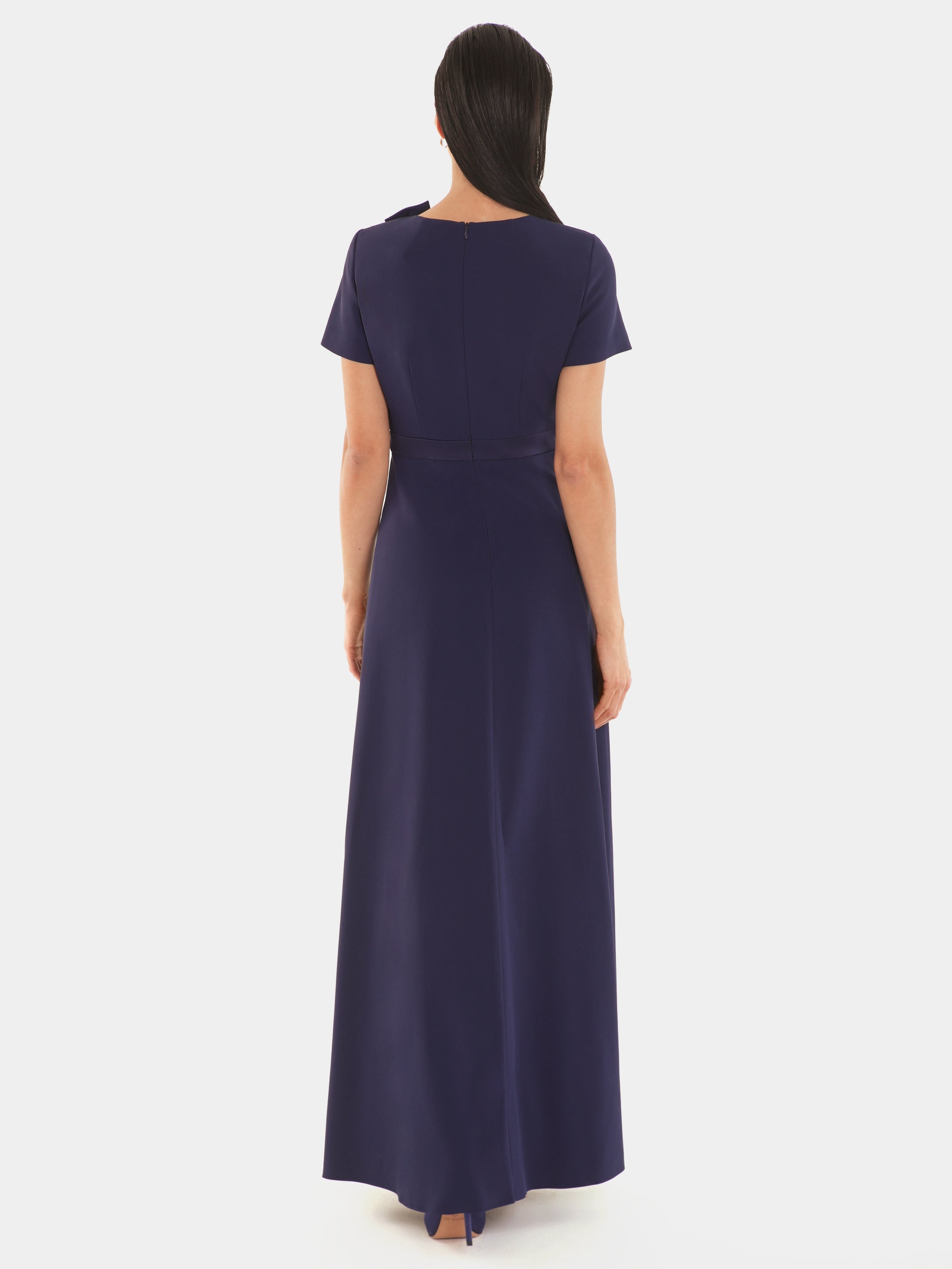 INDIGO ROBE LONGUE MC