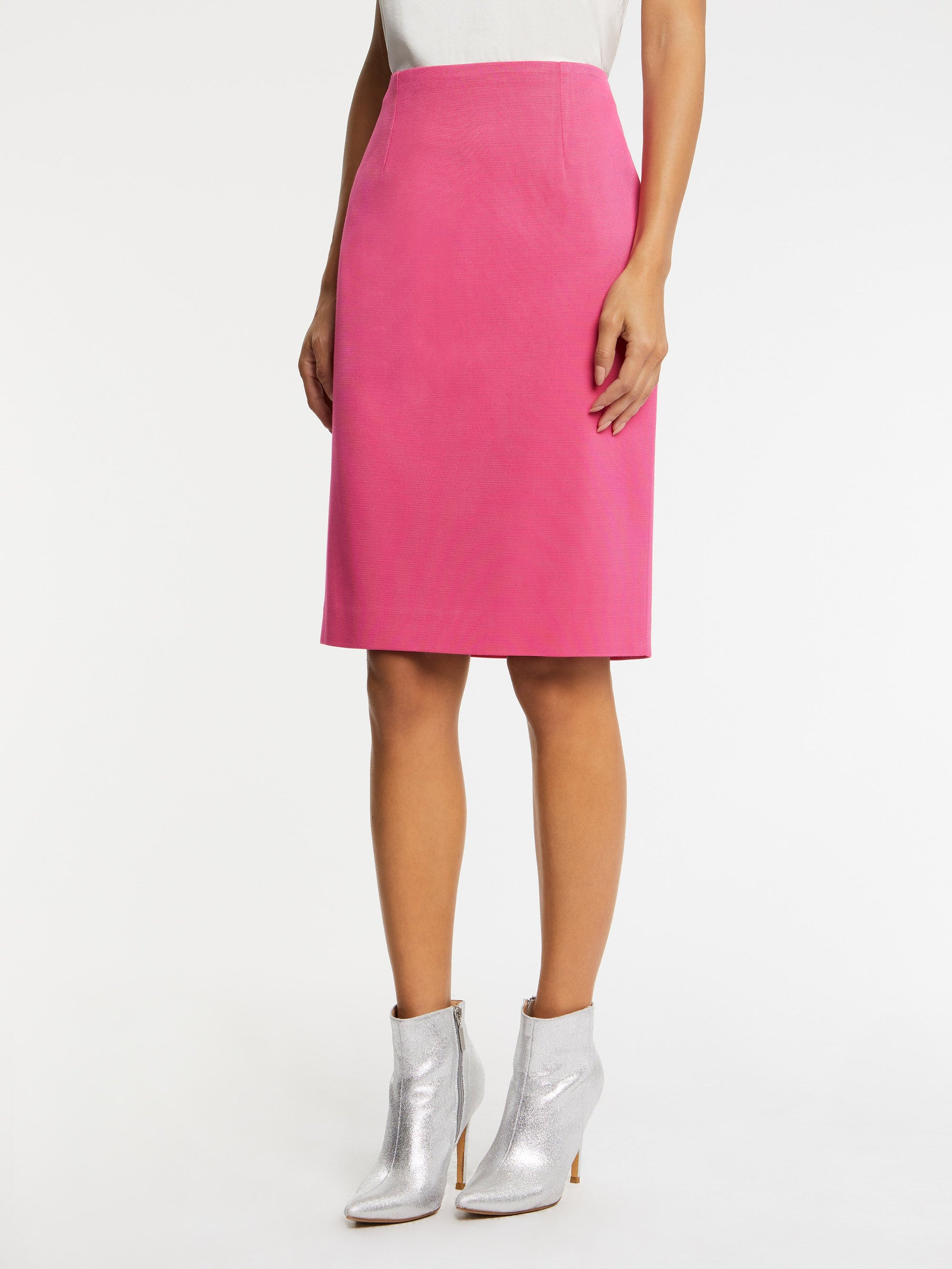 ROSE SHOCKING JUPE