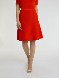 Jupe patineuse Milano - Rouge