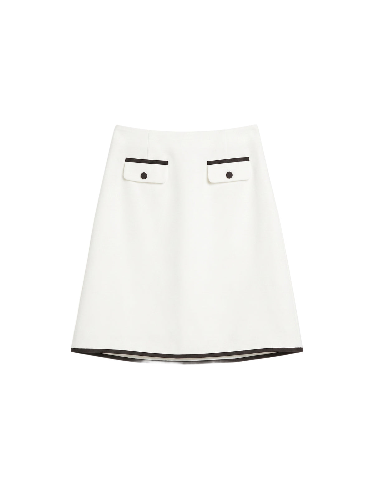 BLANC / NOIR JUPE