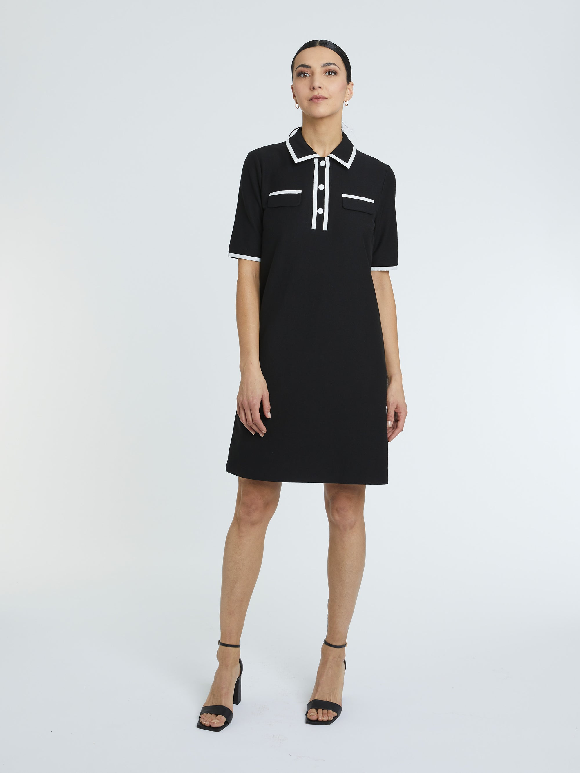 NOIR / BLANC ROBE MC