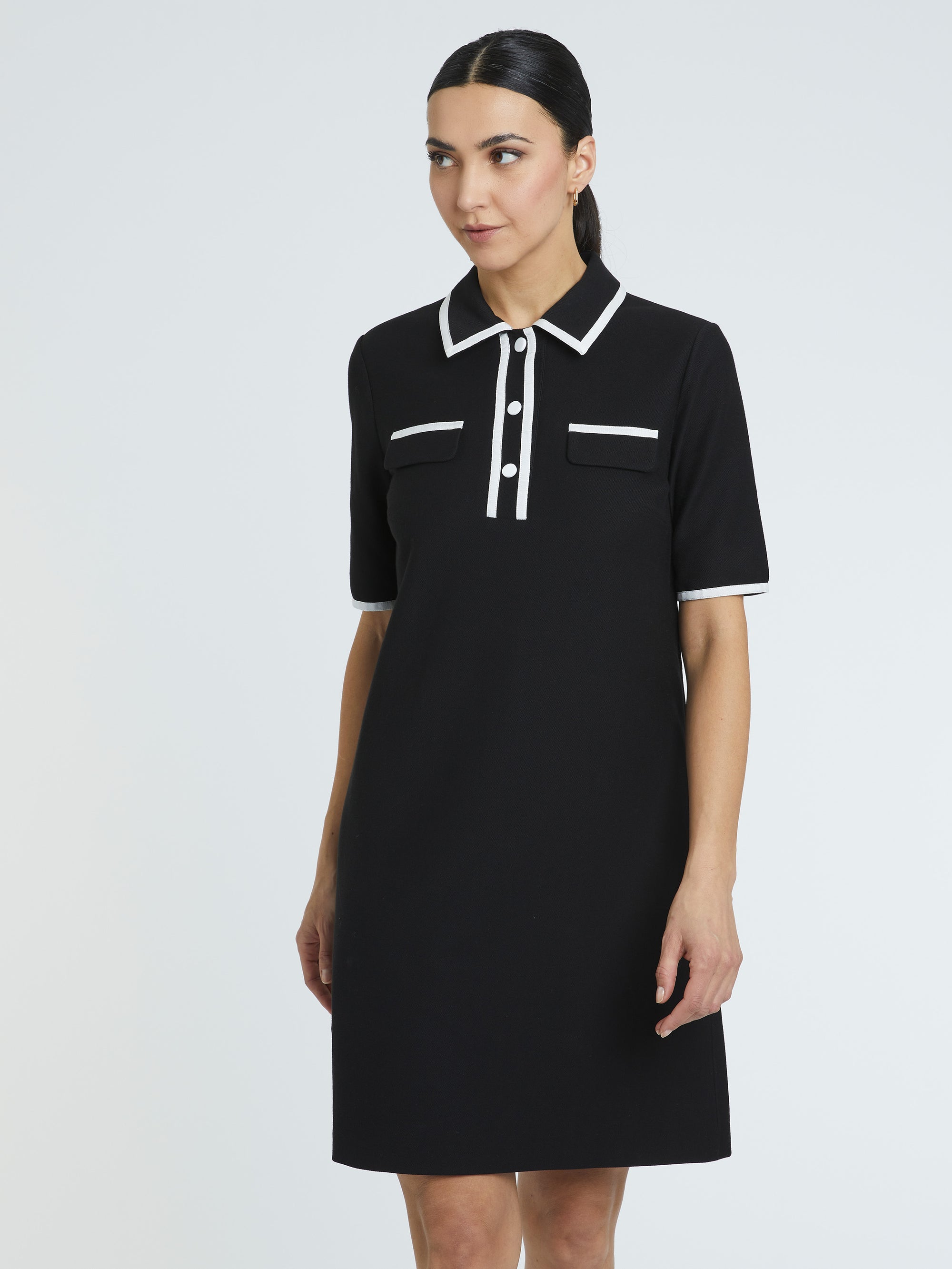 NOIR / BLANC ROBE MC