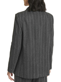 Veste blazer à col tailleur - Anthracite