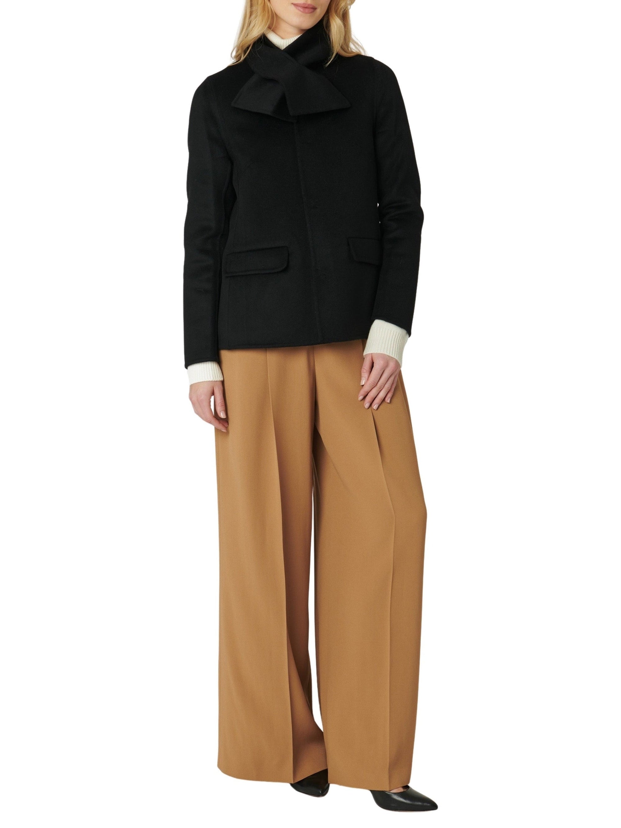 NOIR MANTEAU COURT