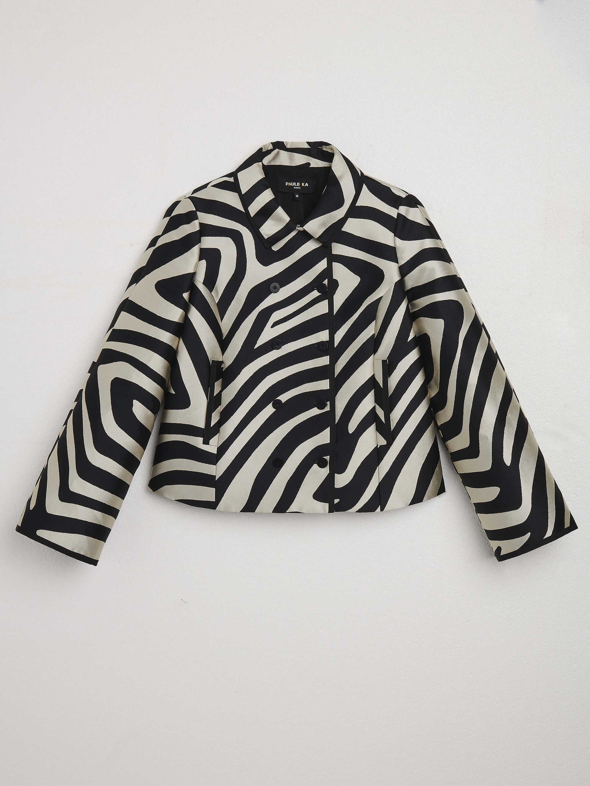 NOIR / IVOIRE VESTE