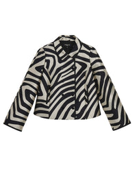 NOIR / IVOIRE VESTE