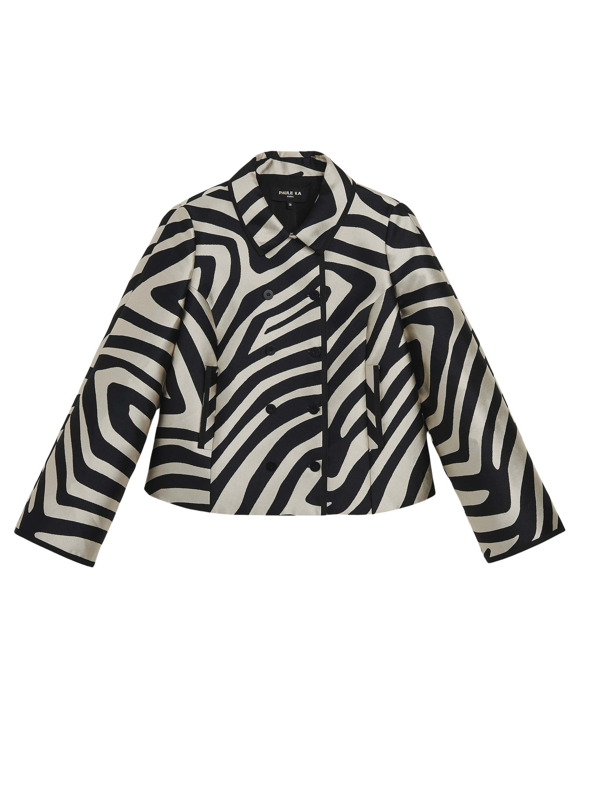 NOIR / IVOIRE VESTE
