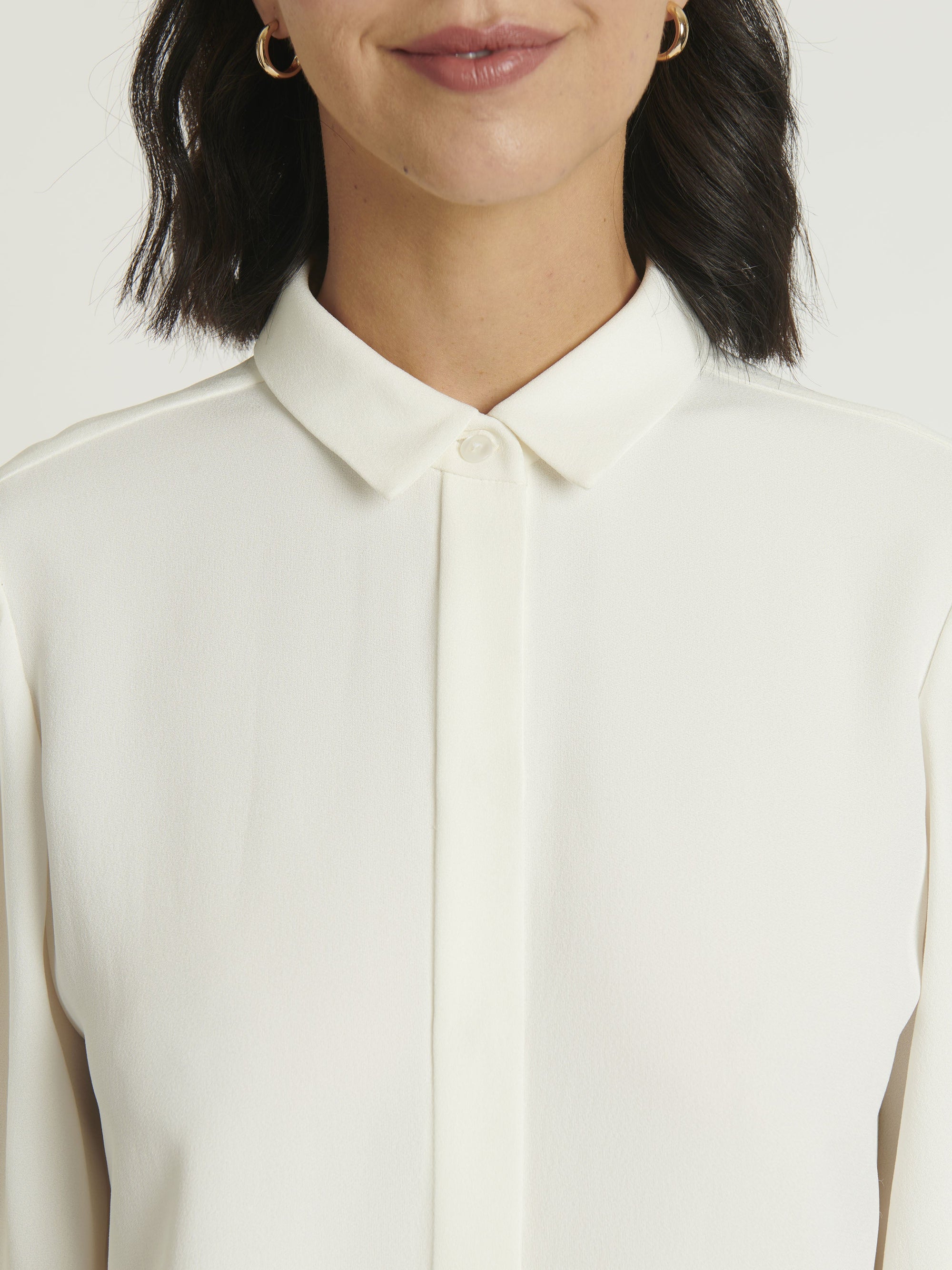 BLANC CASSE CHEMISE ML