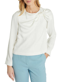 Long-sleeved blouse - Off-white