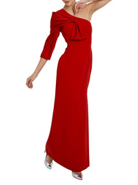 ROUGE ROBE LONGUE