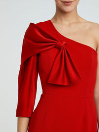 ROUGE ROBE LONGUE