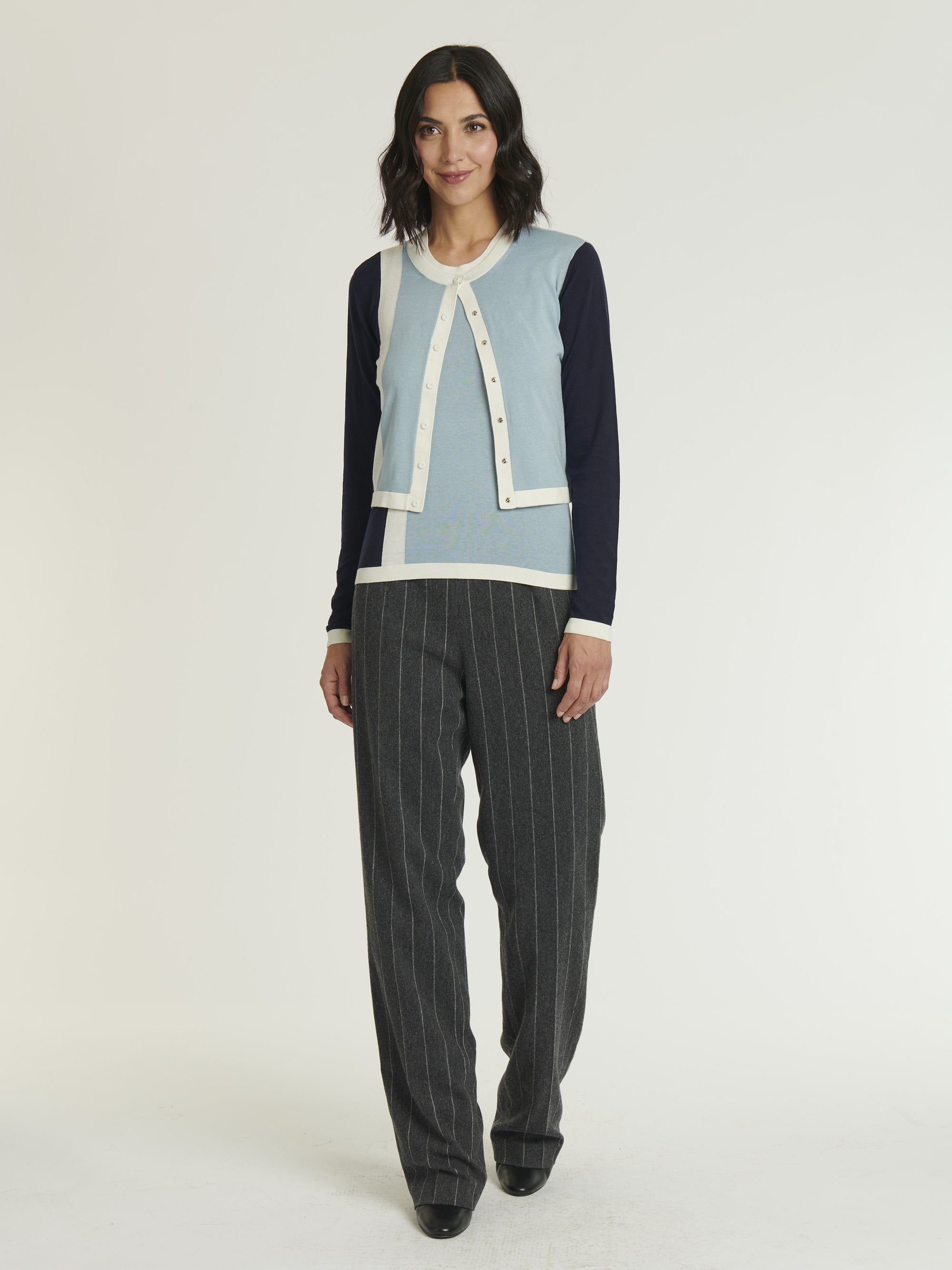 GLACIER / MARINE CARDIGAN