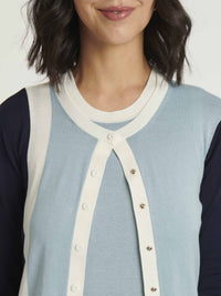 GLACIER / MARINE CARDIGAN