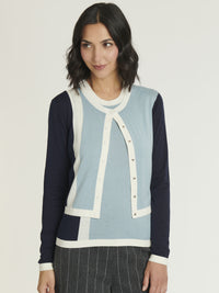 GLACIER / MARINE CARDIGAN
