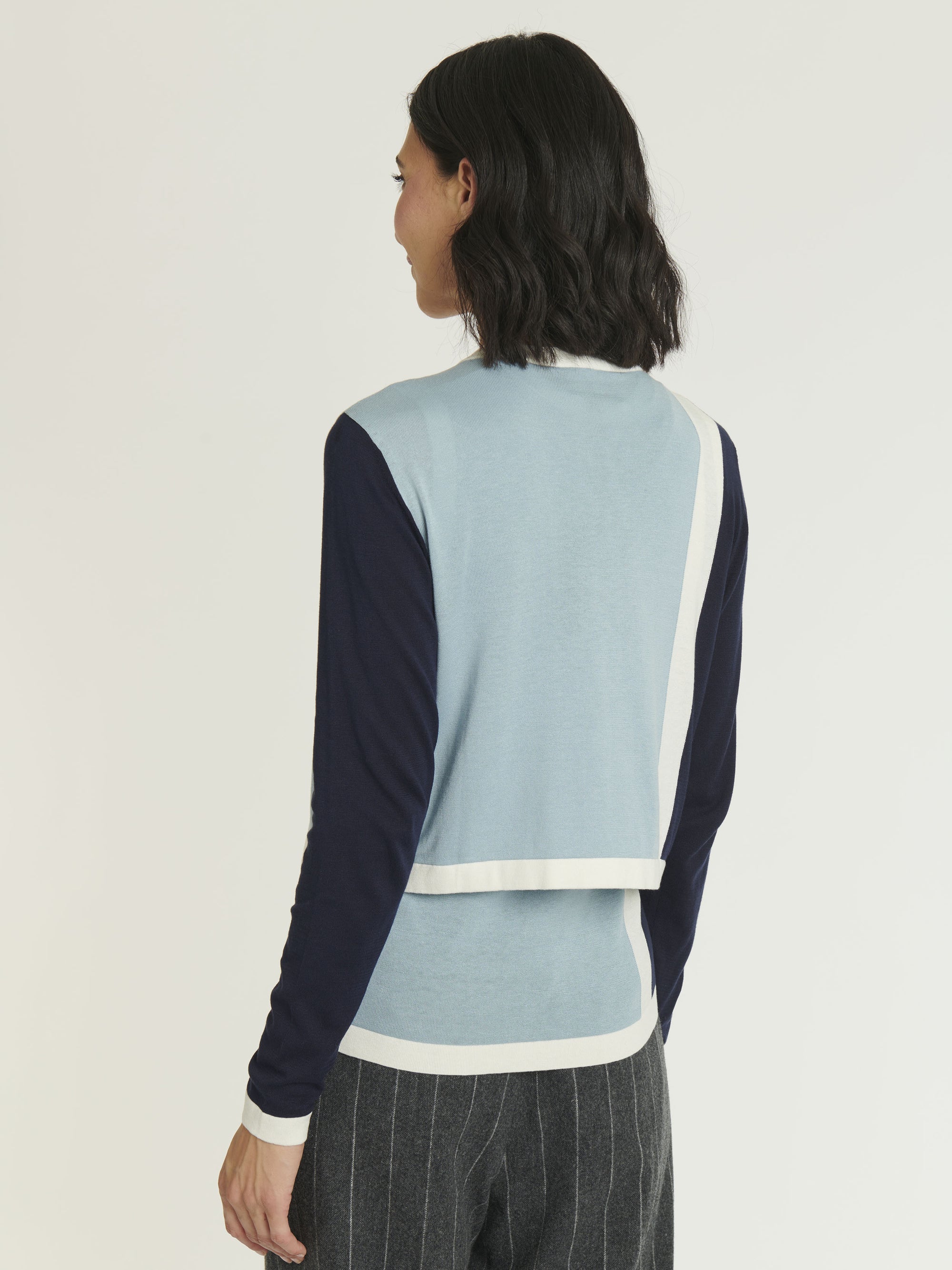 GLACIER / MARINE CARDIGAN