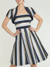 MARINE / GOLD BOLERO MC