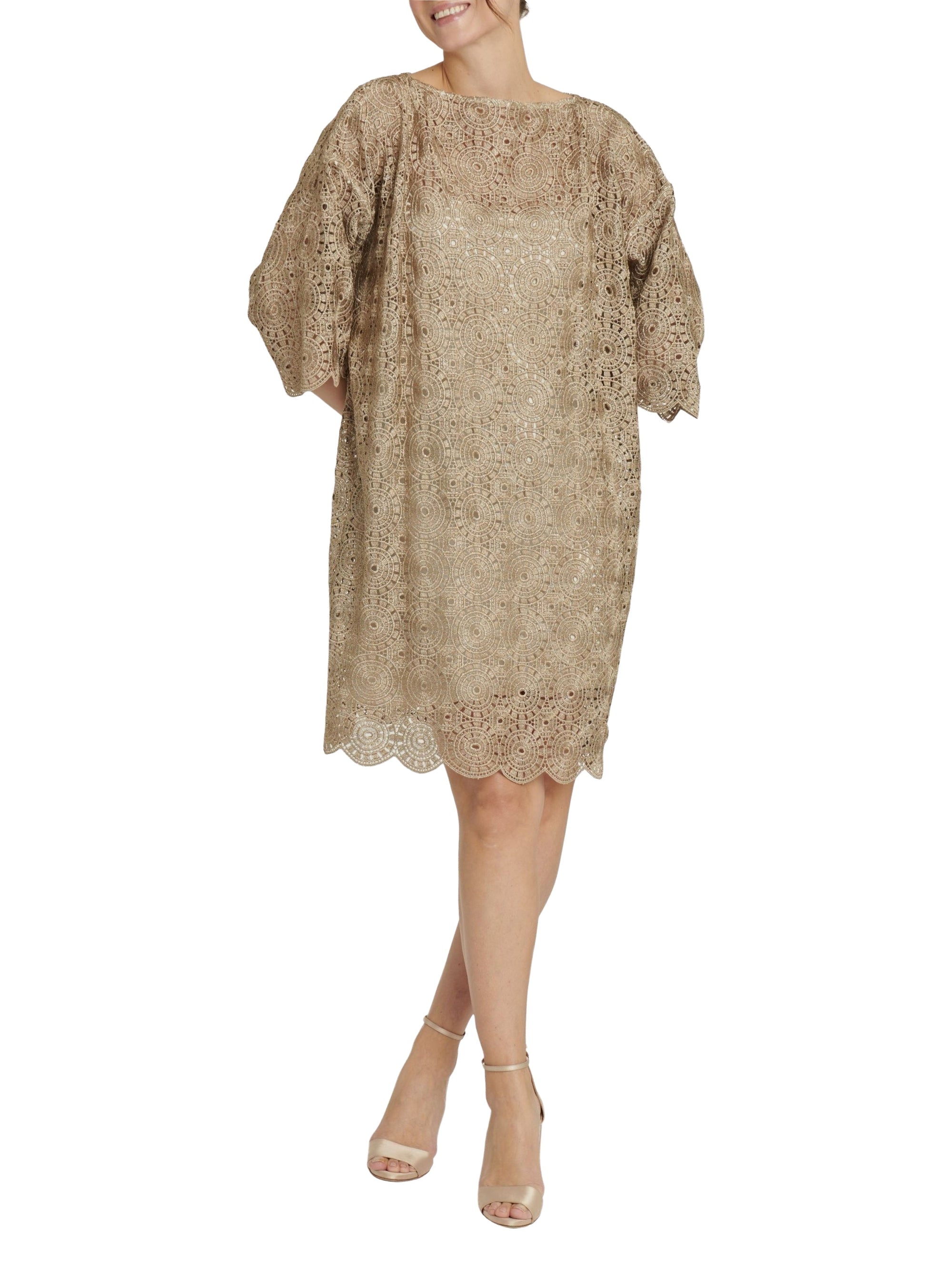 PLATINE ROBE MANCHE 3/4