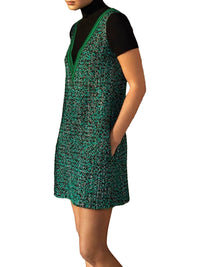 NOIR / EMERAUDE ROBE