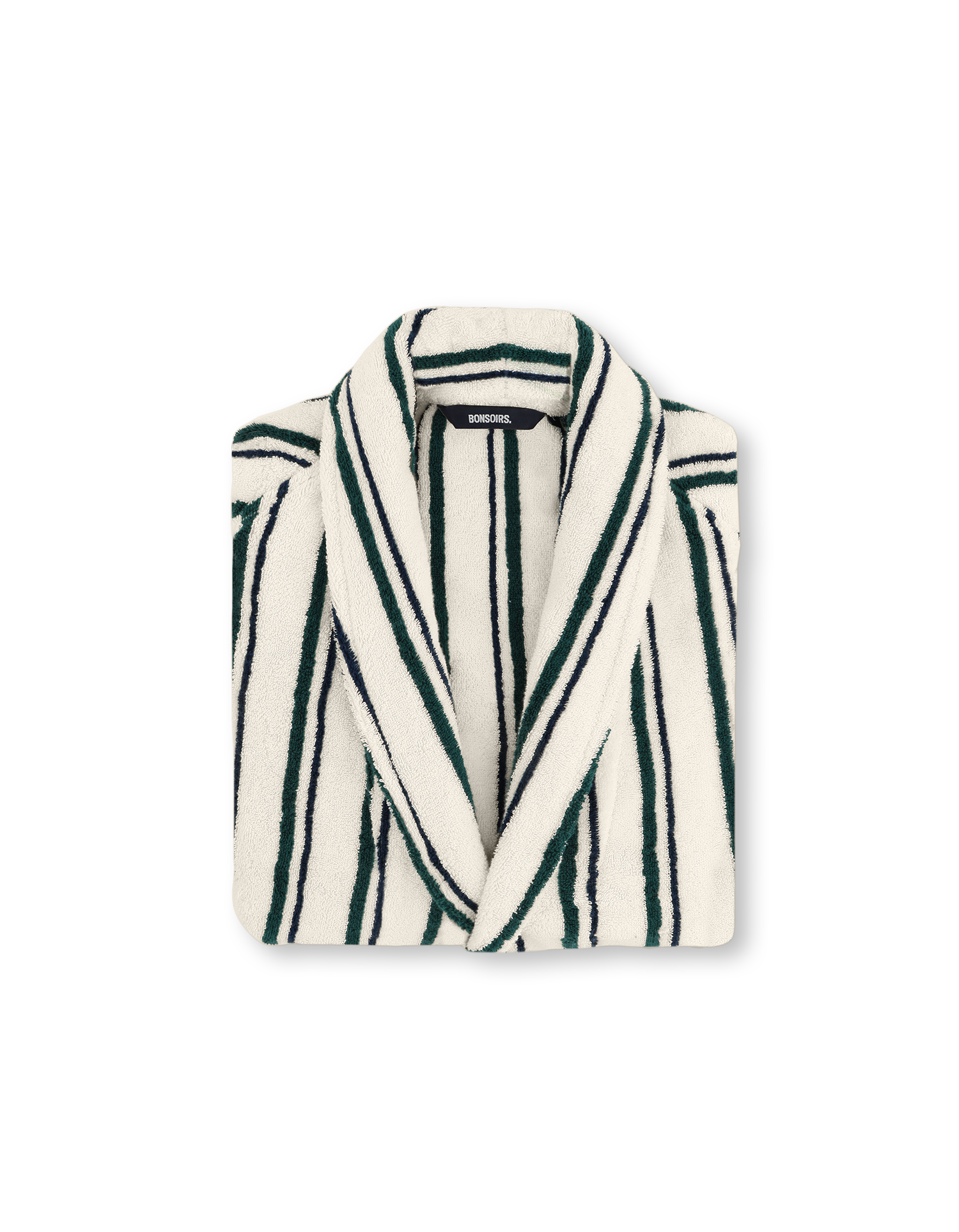 Peignoir moelleux en coton éponge - Vert