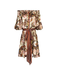 Robe Pencil en soie - Bordeaux