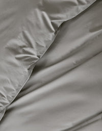 Housse de couette en percale de coton - Gris Doux