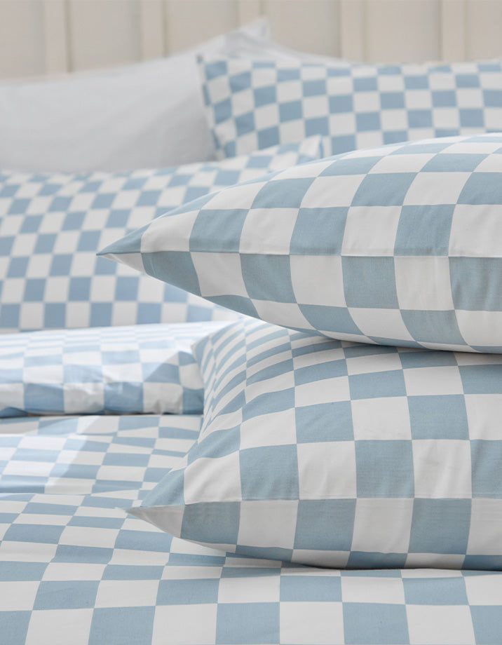 Housse de couette en percale de coton - Ciel