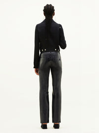 1pcs RELIQUAT 170€ / Pantalon réédition 5-pocket en vinyle - Purple