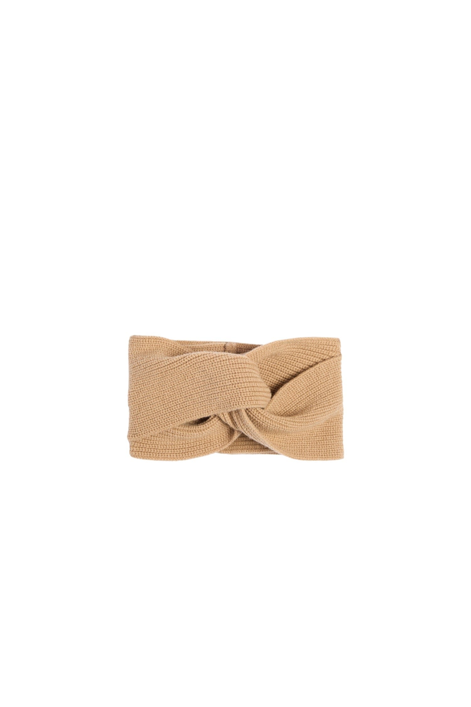 Bandeau turban en laine et cachemire éco-responsable