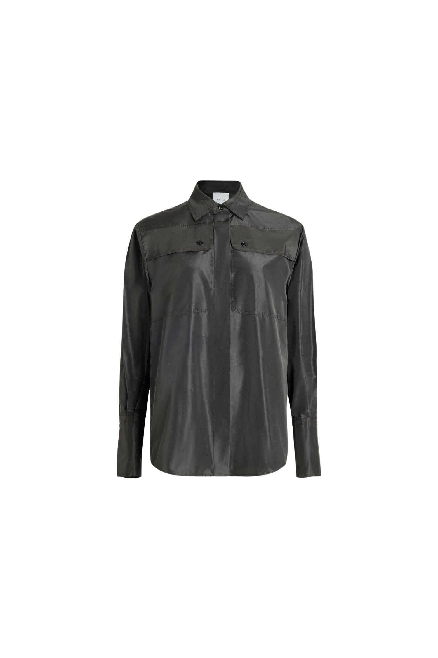 Chemise safari en faille recyclée