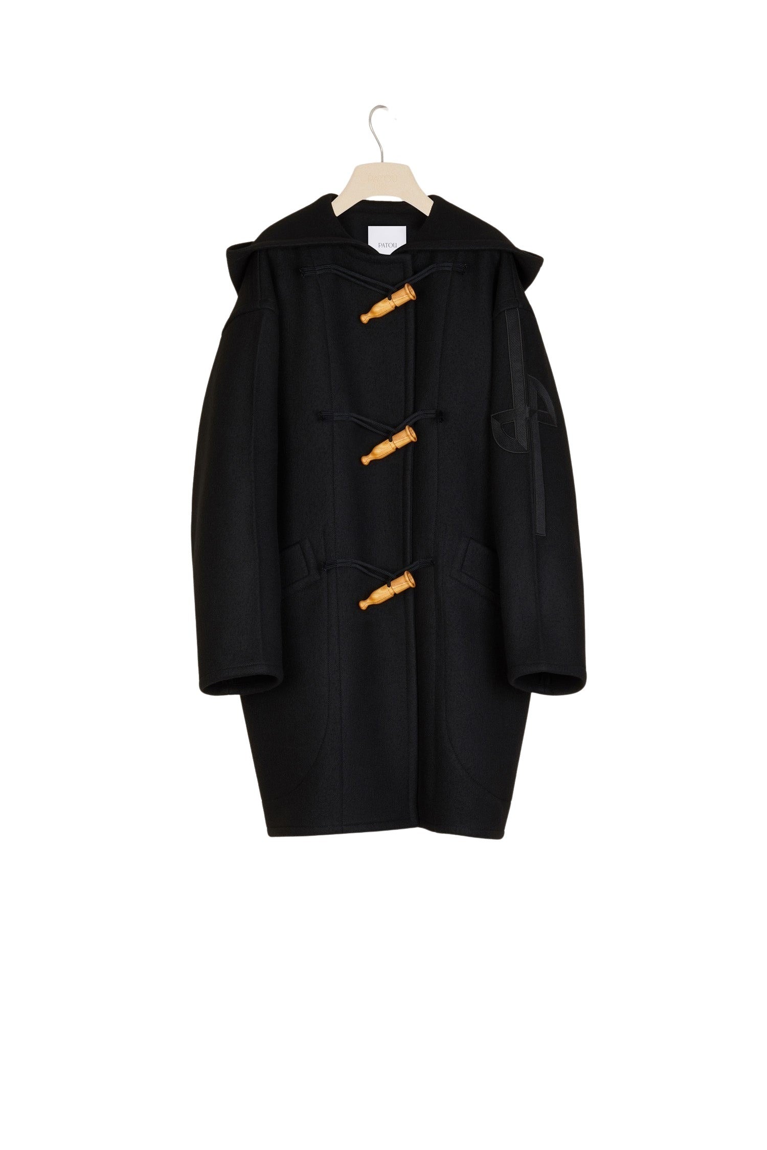 Duffle coat en cachemire et laine
