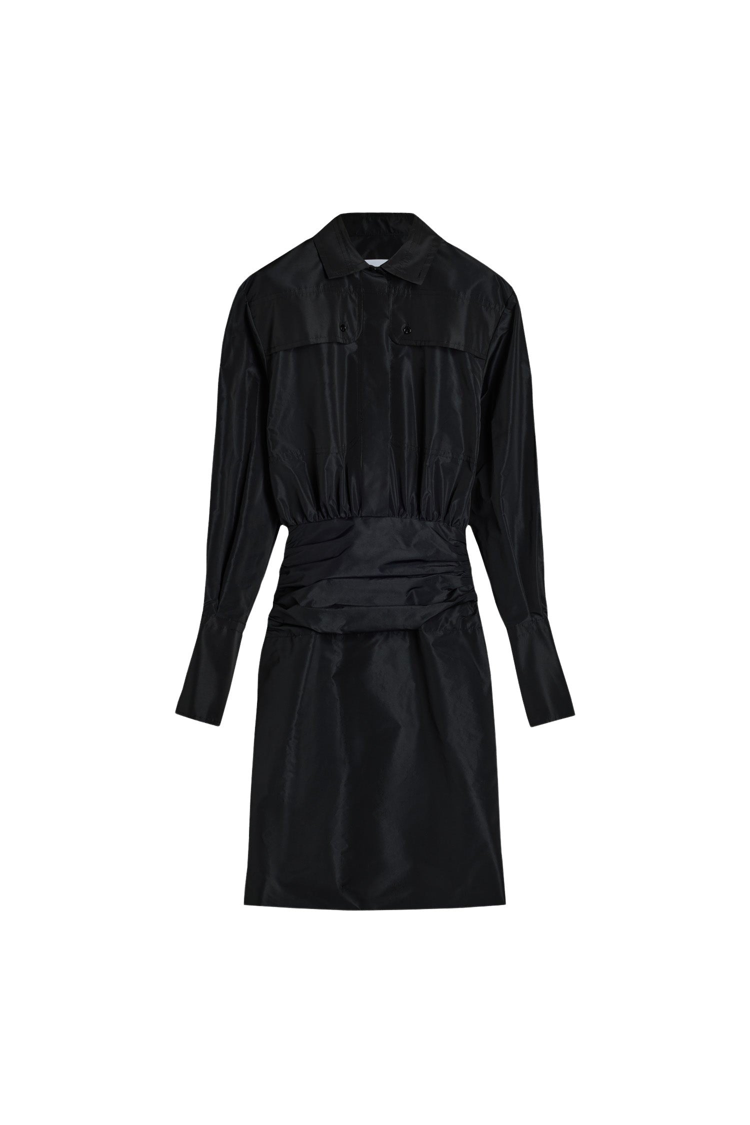 Robe safari en faille recyclée