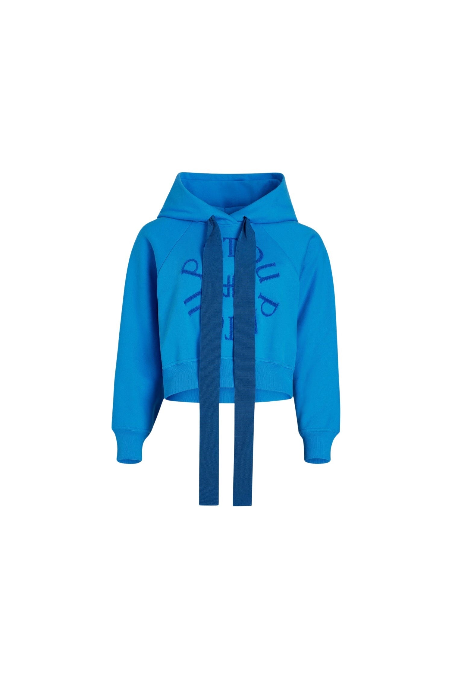 Sweatshirt à logo médaillon en coton bio