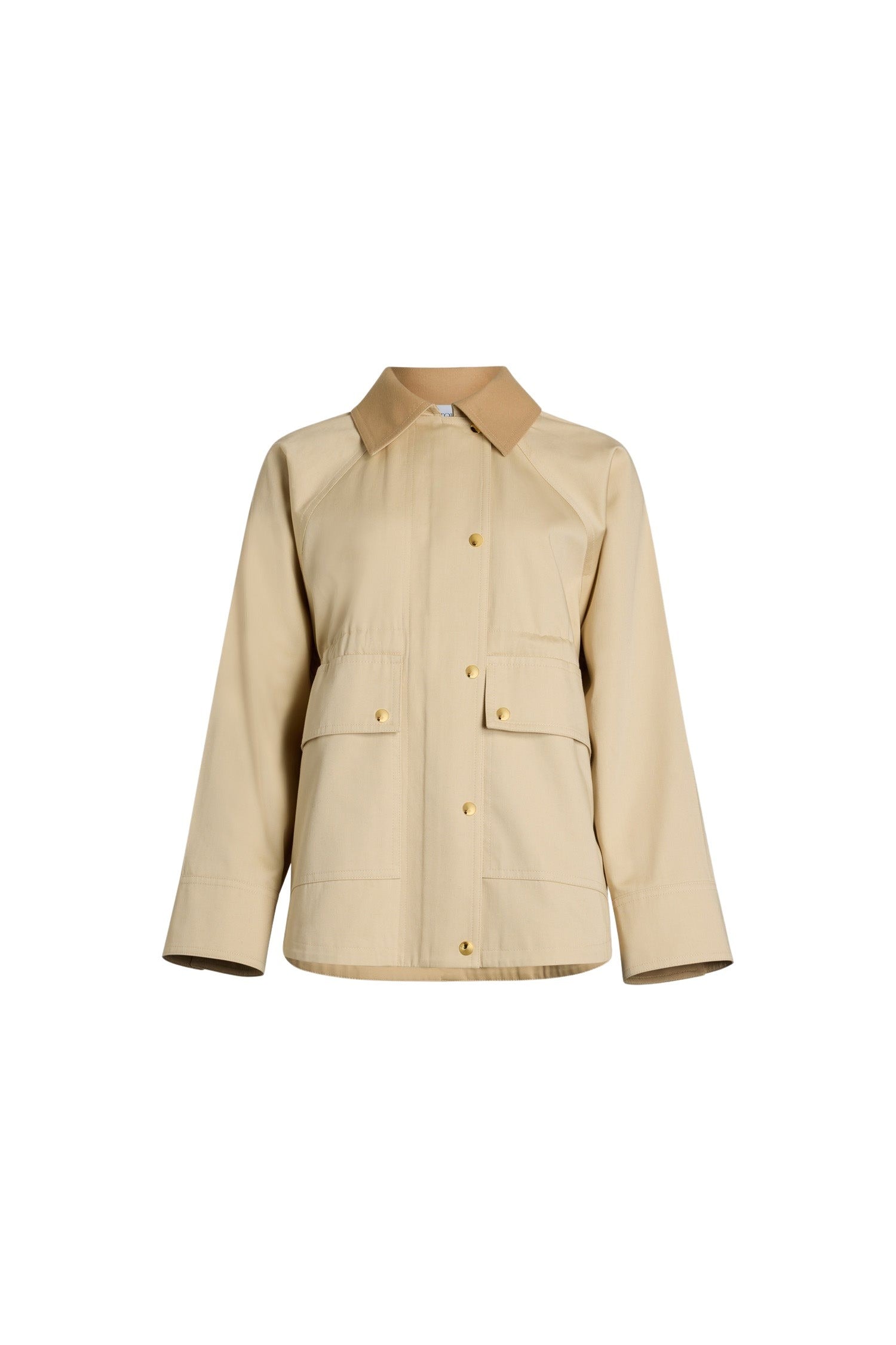 Parka décontractée en coton bio