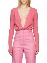 PINK LE GILET NOUE