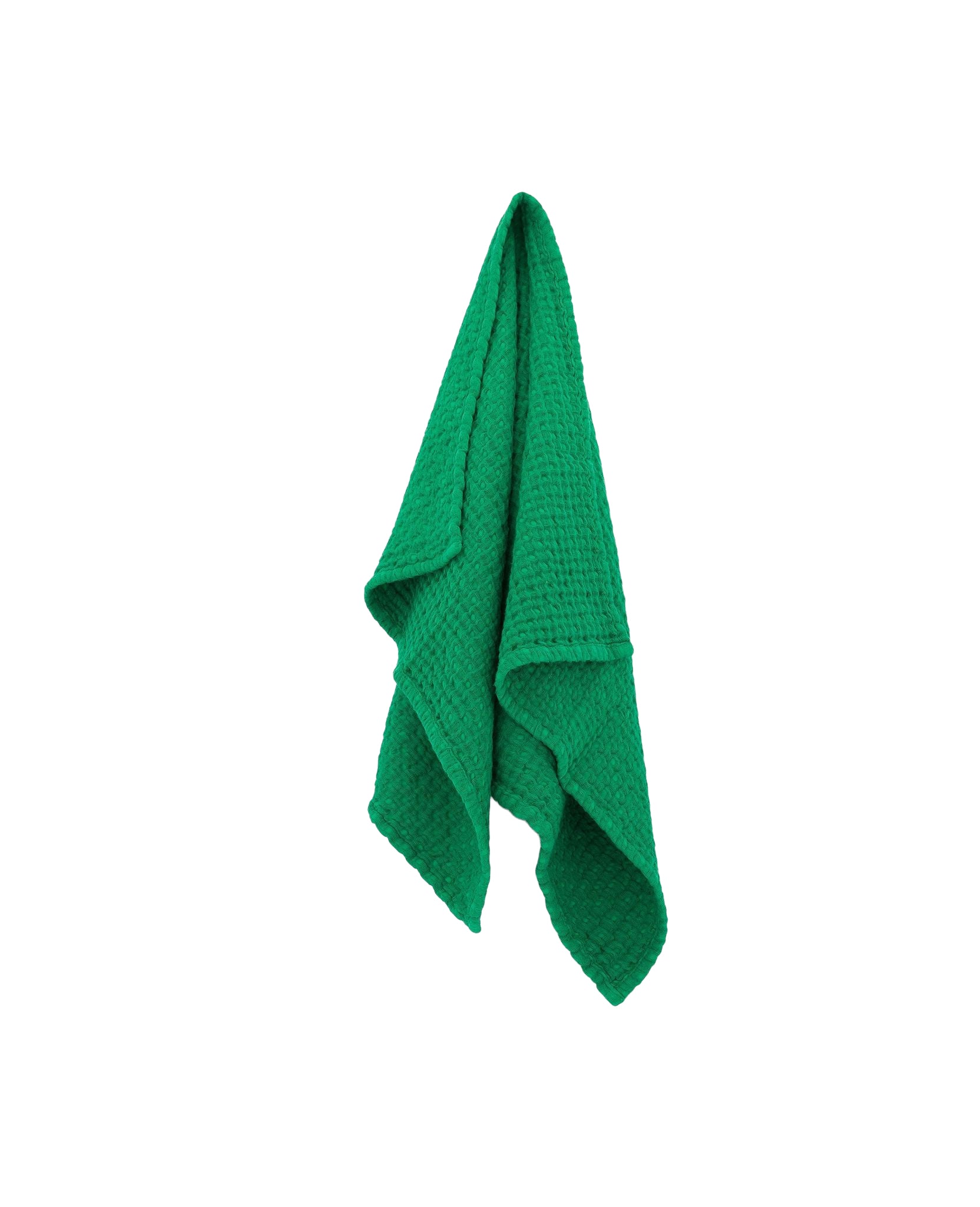 Torchon Cucina en nid d'abeille - Vert prairie