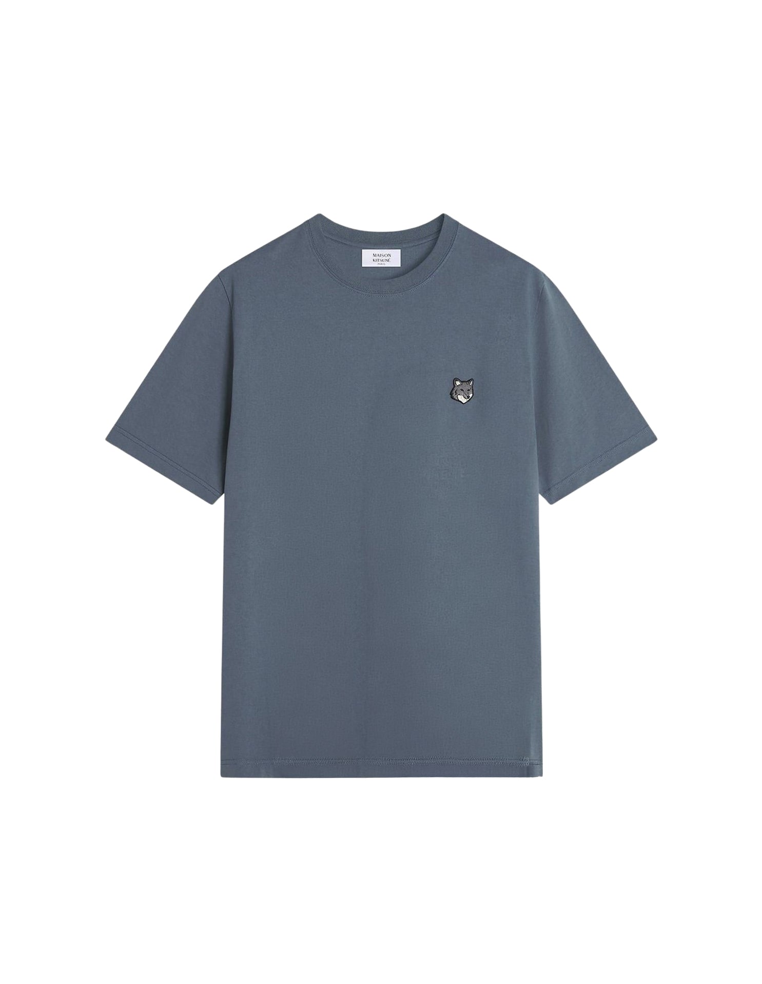 Fox Head embroidered badge T-shirt - Bering Sea