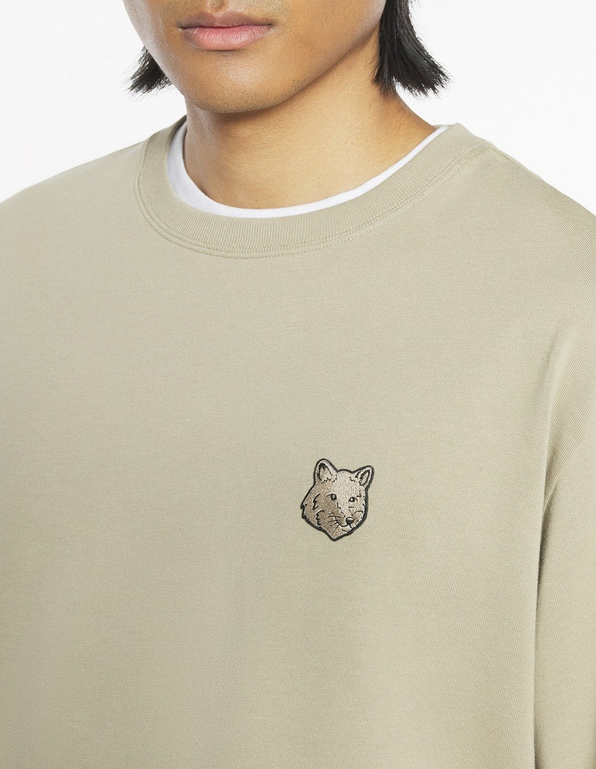 T-shirt oversize Fox Head - Winter Twig