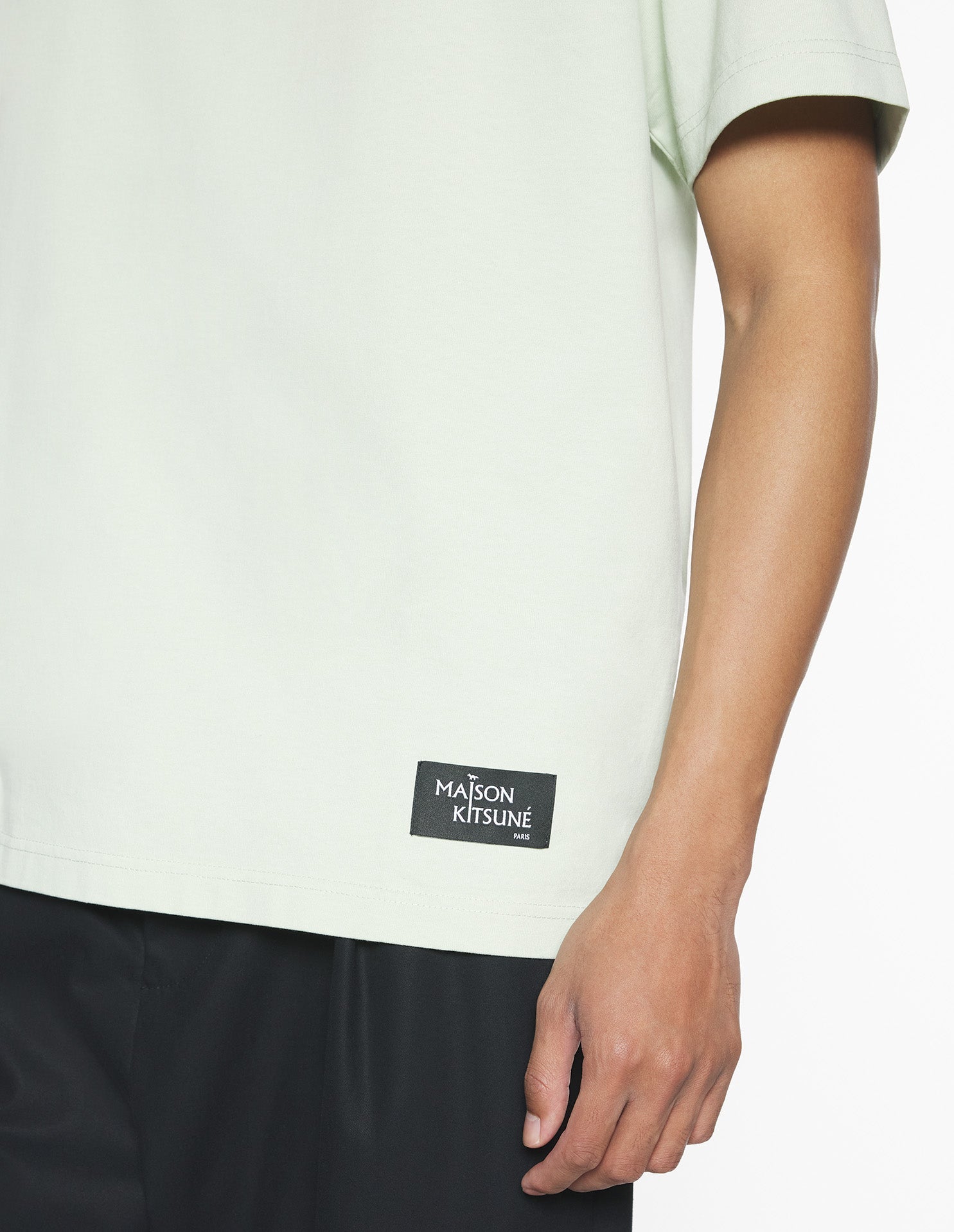 T-shirt Crossword Maison Kitsuné - Sea Foam