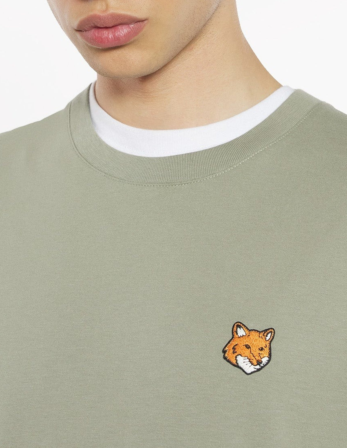 T-shirt à manches longues Fox Head - Pebble