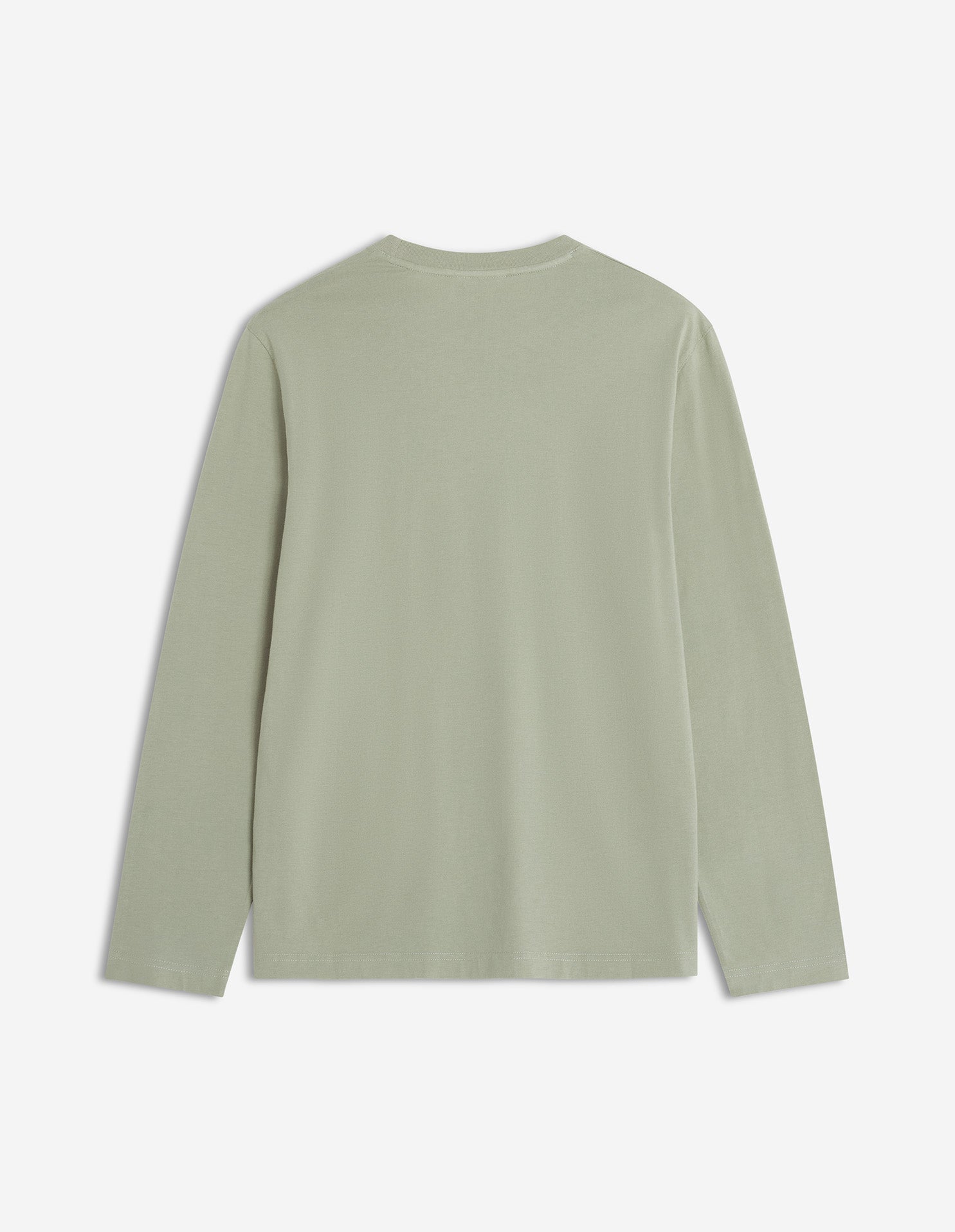 Fox Head Regular Long Sleeve Tee-Shirt - Pebble