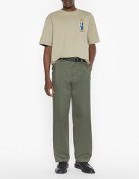T-shirt oversize Dressed Fox - Winter Twig