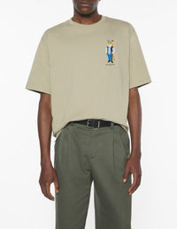 T-shirt oversize Dressed Fox - Winter Twig