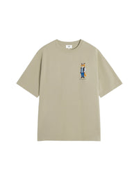 T-shirt oversize Dressed Fox - Winter Twig