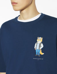 Dressed Fox oversized T-shirt - Dress Blues